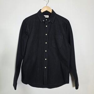 TAYLOR STITCH The Jack Oxford Organic Cotton in Black Oxford Size 42 / Large